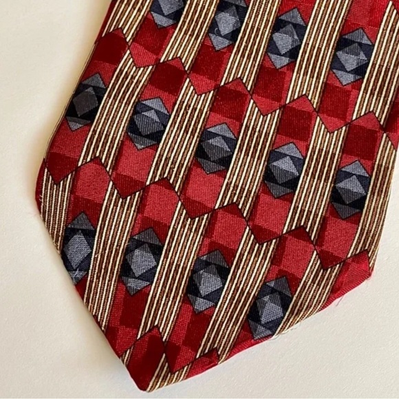 VTG Vintage Oscar De La Renta Couture Neck Tie - Picture 2 of 3